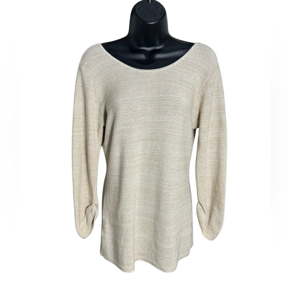 Sparkle & Fade Urban Outfitters scoop back knit Sweater Size Medium